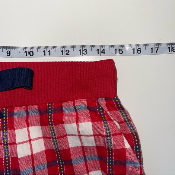 Aerie Red White & Navy Blue Plaid Drawstring Jogger Pajama Pants Small Women’s - Picture 7 of 12